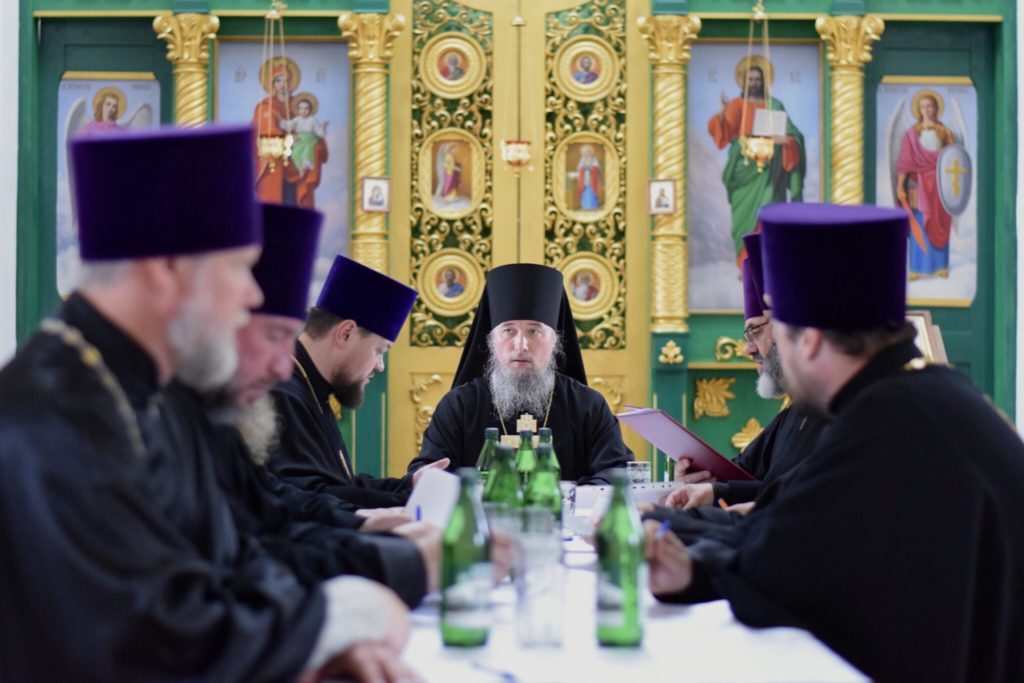 Заседание Епархиального совета состоялось в храме Иоанна Кронштадтского
